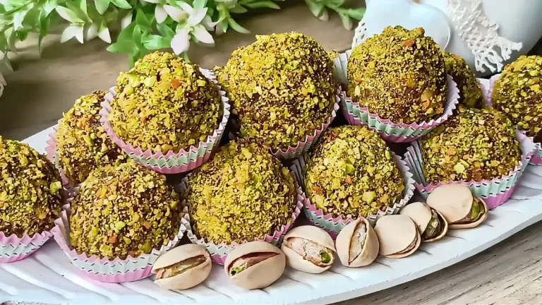 2-Ingredient Pistachio Date Balls – No-Bake & Naturally Sweet