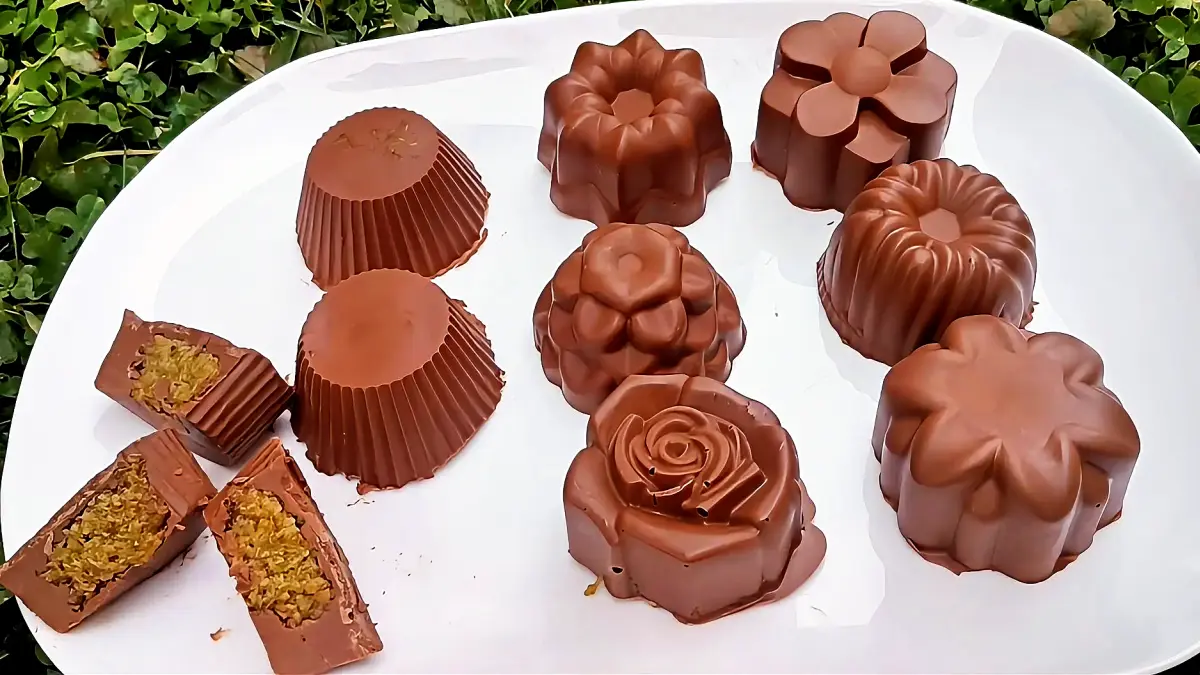 Dubai Chocolate Recipe – Pistachio and Kadayif Filled Milk Chocolate Bites